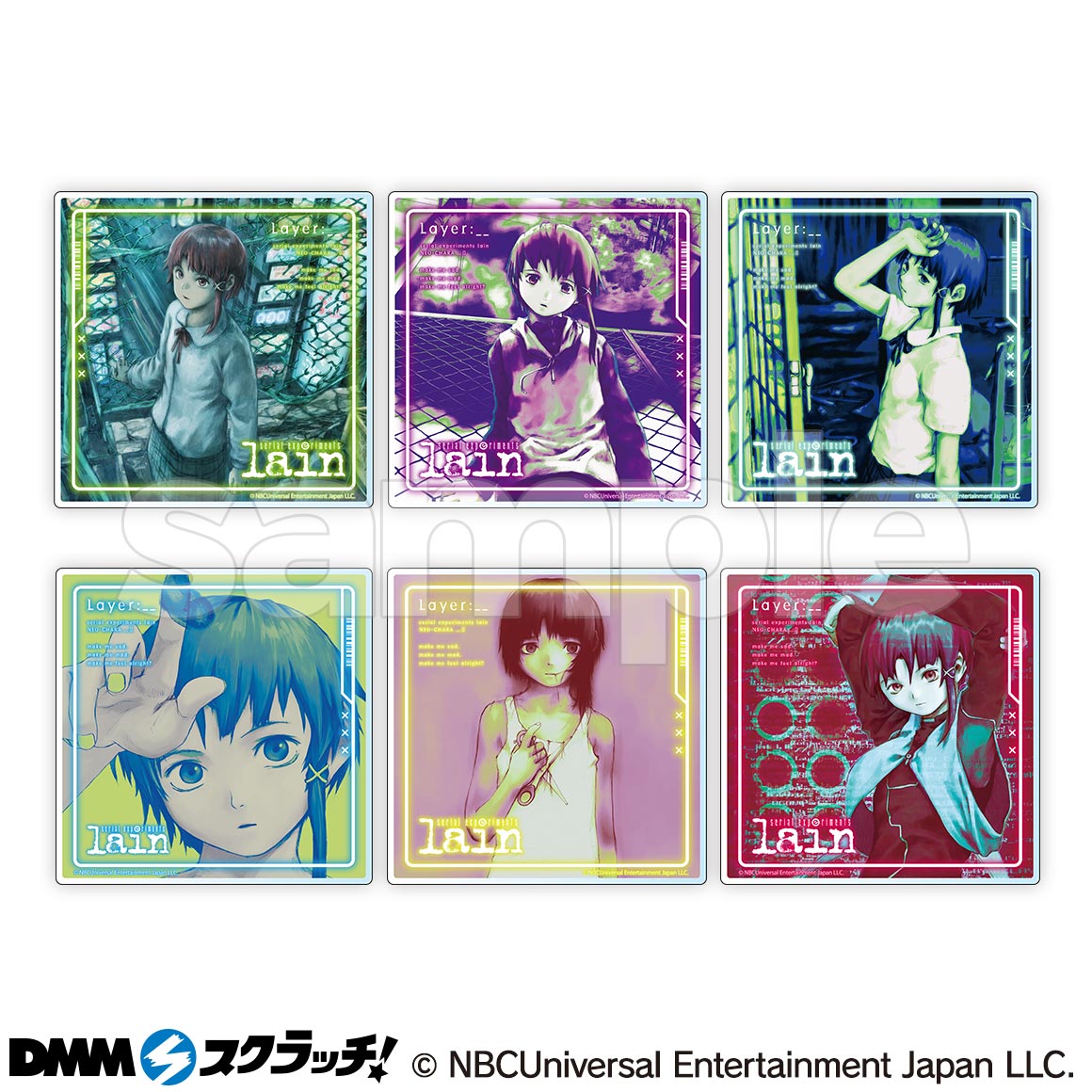 serial experiments lain DMMスクラッチ TVアニメ「serial experiments lain」 スクラッチ【NEO-CHARA