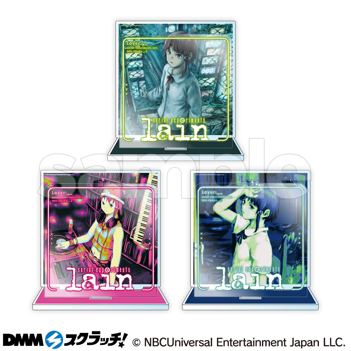 serial experiments lain DMMスクラッチ 祝・安倍𠮷俊画業30周年記念！「「serial experiments lain